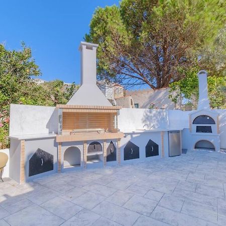 Lefkathia Beach Villa - Gated Beach-Front Private Villa At Lefkathia Beach, Chios! Volissos Экстерьер фото
